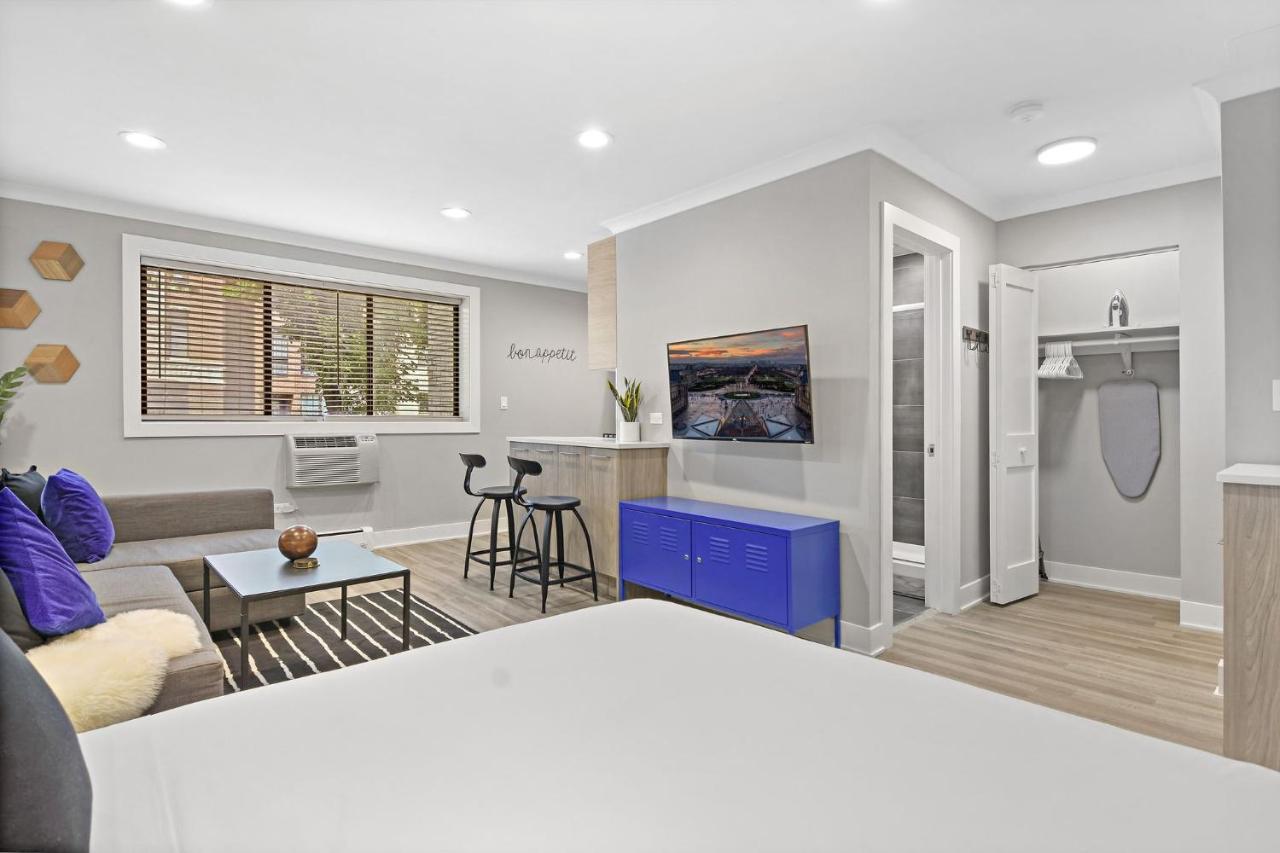 Sophisticated Studio Apartment With Modern Kitchen - Oakdale Od2 Rep Chicago Exteriör bild